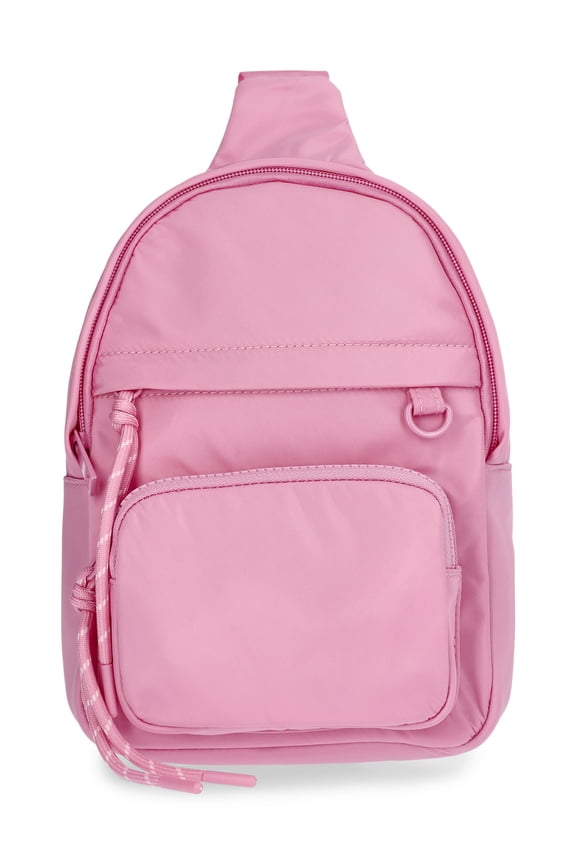 Women's Hands Free Sling Bag, Pink Jubilee