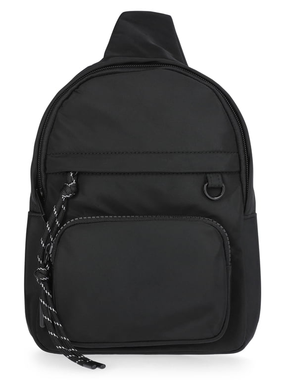 Women's Hands Free Sling Bag, Black