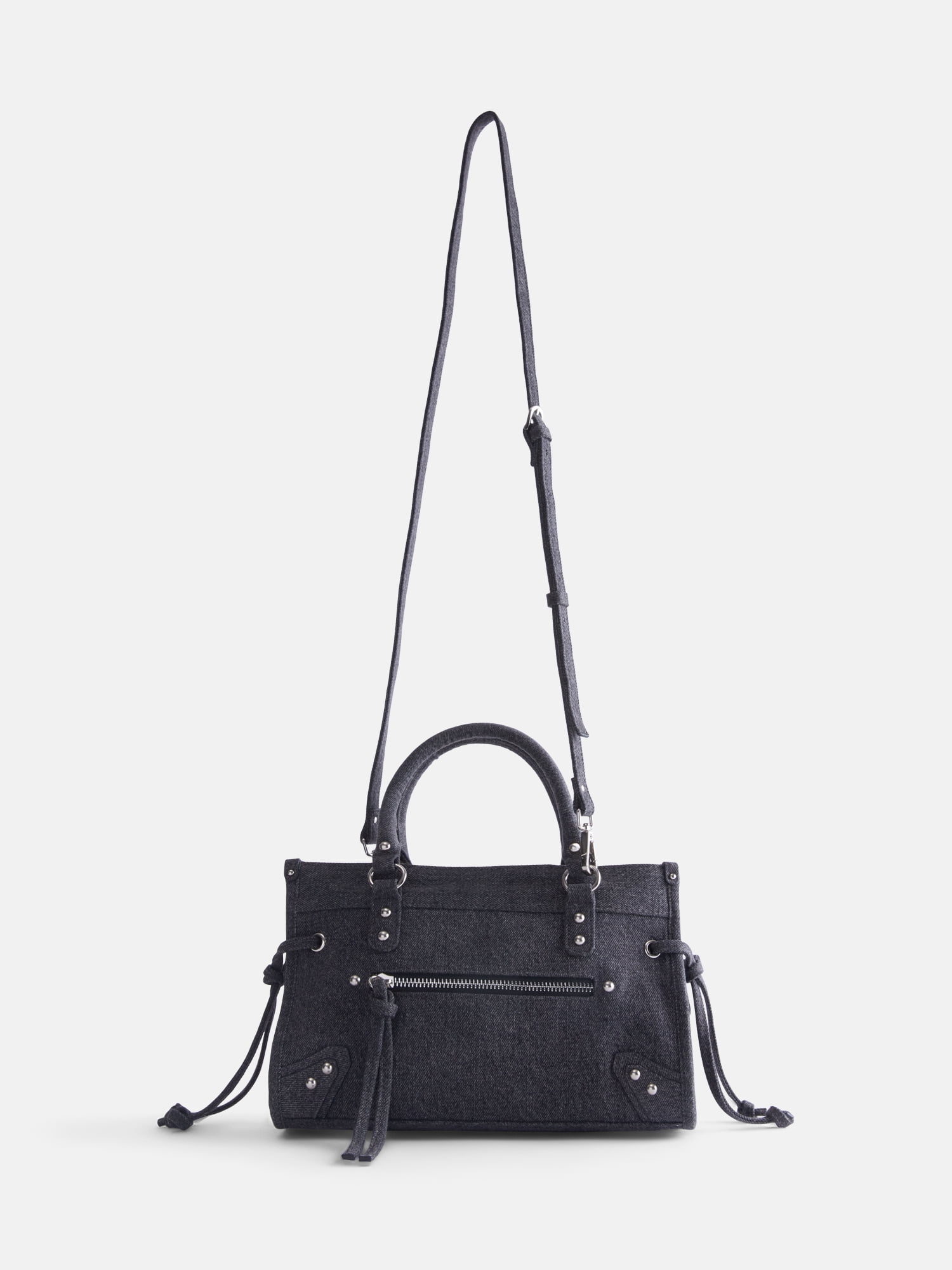 No Boundaries Women's Fashion Square Tote Bag, Black