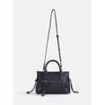 thumbnail image 1 of No Boundaries Women's Fashion Square Tote Bag, Black, 1 of 6
