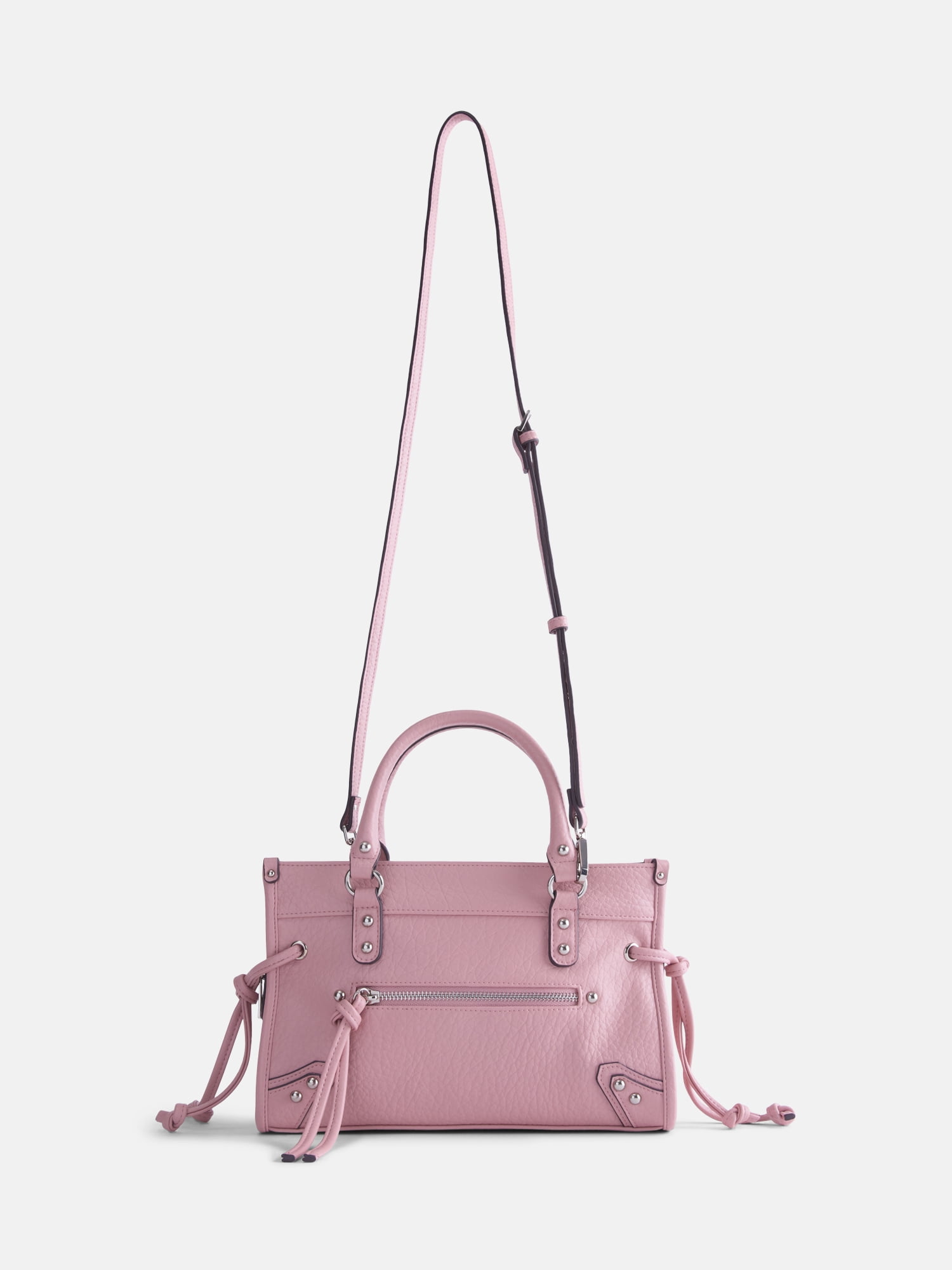 No Boundaries Women's Fashion Square Tote Bag, Stone Rose