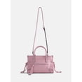 thumbnail image 1 of No Boundaries Women's Fashion Square Tote Bag, Stone Rose, 1 of 6