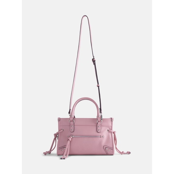 No Boundaries Women's Fashion Square Tote Bag, Stone Rose