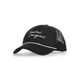 thumbnail image 1 of No Boundaries Embroidered Graphic Trucker Hat, Women's, Black, 1 of 3