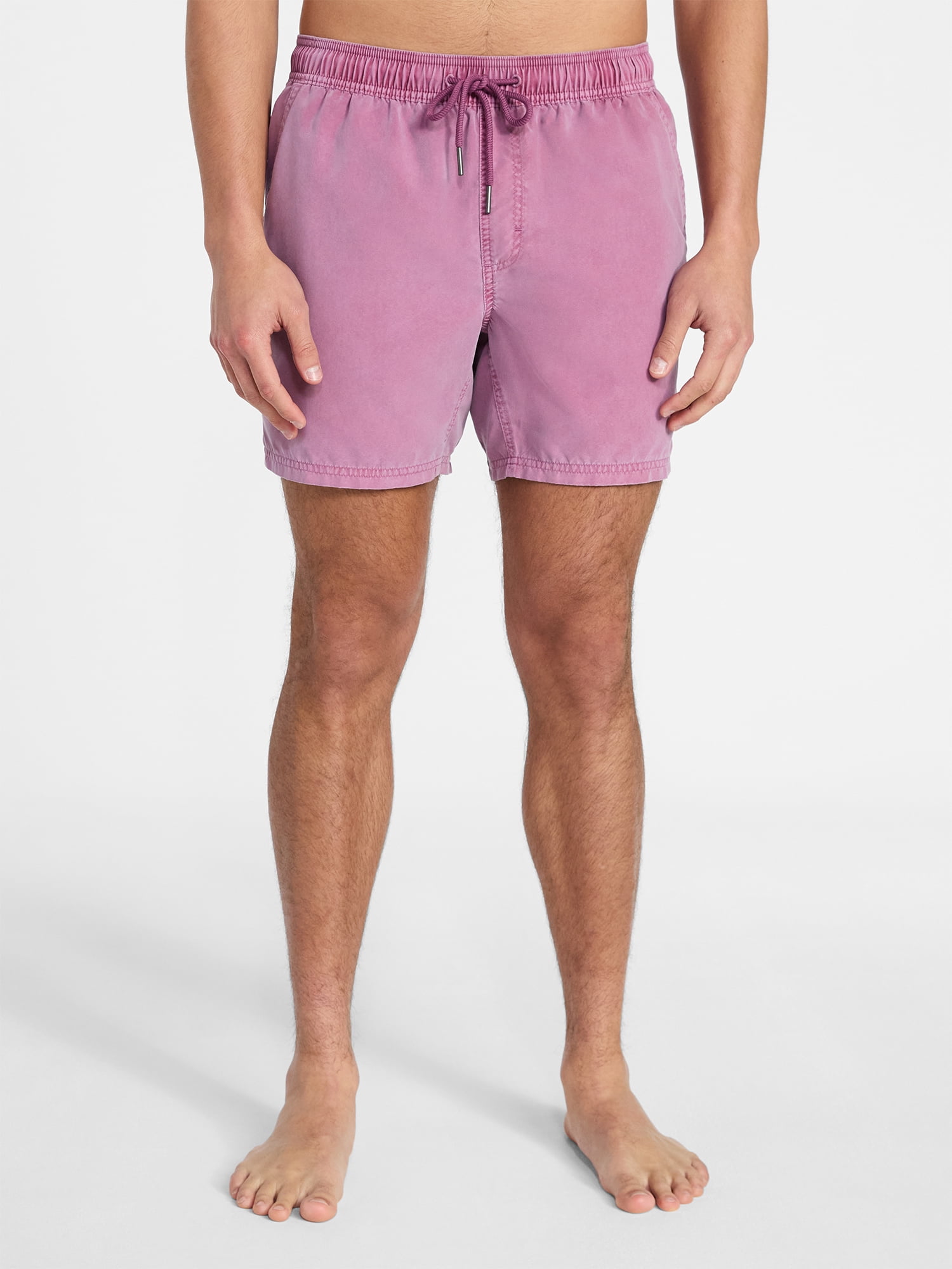 No Boundaries Washed Swim Trunks, 6" Inseam, Men's S-3XL