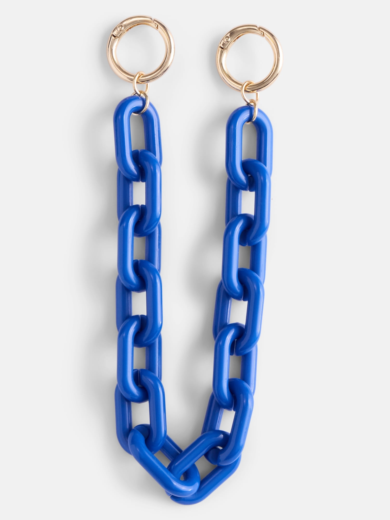 No Boundaries Women’s Game Day Chain Swag Charm, Cobalt