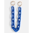 thumbnail image 1 of No Boundaries Women’s Game Day Chain Swag Charm, Cobalt, 1 of 4