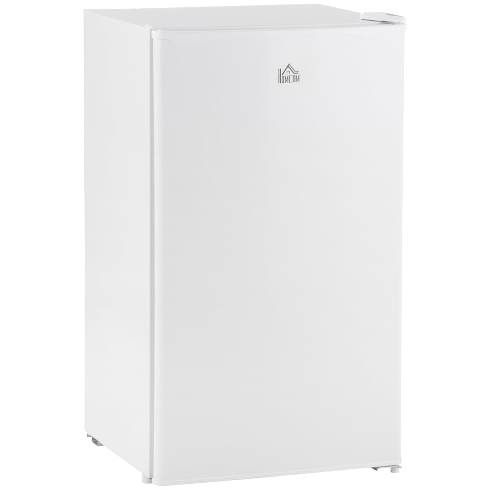 NOBOLEA 3.2 Cu.Ft Mini Fridge with Freezer, Compact Refrigerator with Adjustable Thermostat, Reversible Door for Dorm, Office, and Apartment