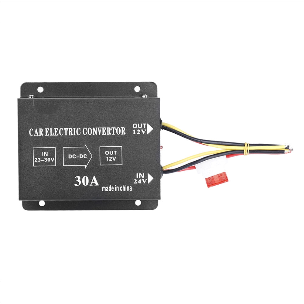 NOBRAND Tarente Convertidor de energa del Paso-Down-Coche camin 30A 360W DC 24V a 12V convertidor de energa del Transformador Reductor