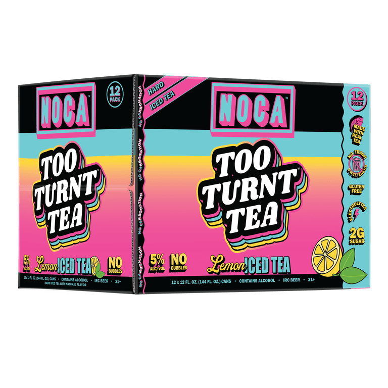 NOCA Too Turnt Tea - 12pk/12oz Cans - Walmart.com