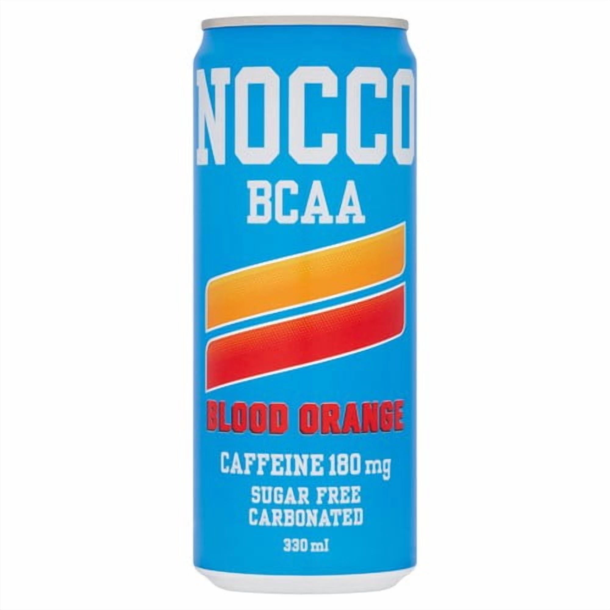 NOCCO Blood Orange Del Sol 330ml, British Import (Pack of 3)