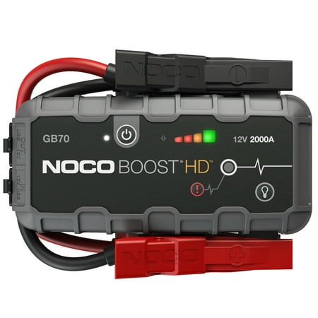 NOCO Boost HD GB70 2000A 12V UltraSafe Portable Lithium Jump Starter