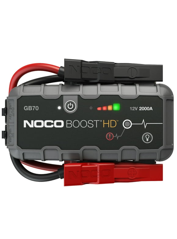 NOCO Boost HD GB70 2000A 12V UltraSafe Portable Lithium Jump Starter