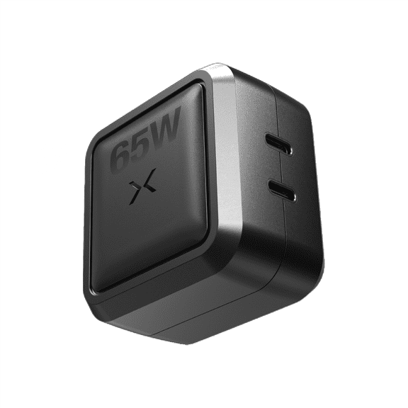 NOCO Company XGrid X65 65W USB-C 2-Port Charger with GaN Fast Charging - Black