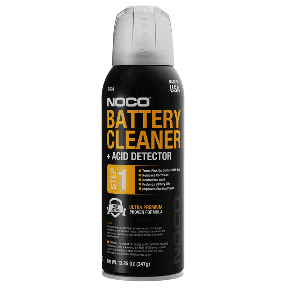 NOCO E404 12.25 Oz Acid Detector & Battery Cleaner Automotive Battery Charger