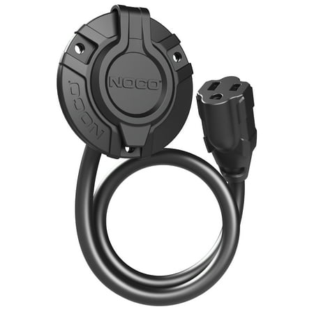 NOCO GCP1 15A 125V AC Port Plug with 16-Inch Integrated Extension Cord