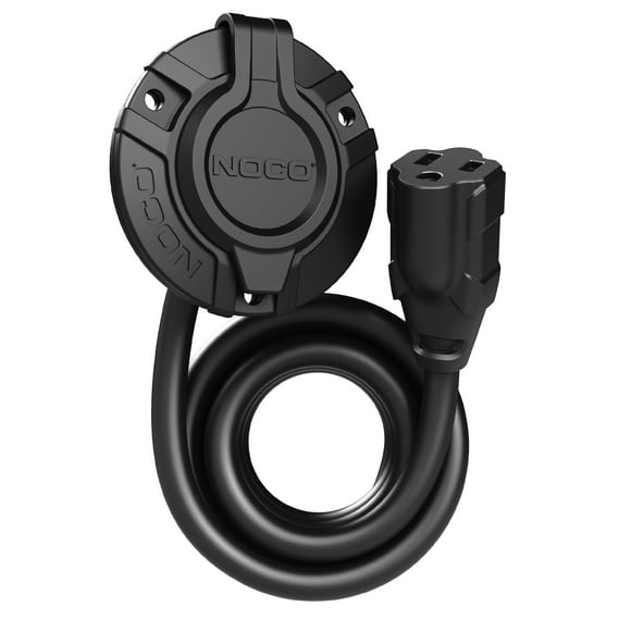 NOCO GCP1E 15A 125V AC Port Plug with 6-Foot Integrated Extension Cord