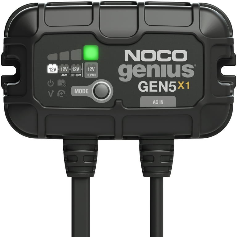 NOCO Genius GEN5X1 1-Bank 5A (5A/Bank) 12V Onboard Battery Charger