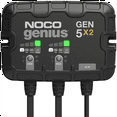 thumbnail image 1 of NOCO Genius GEN5X2: 2-Bank 10A (5A/Bank) 12V Onboard Battery Charger and Maintainer, 1 of 4