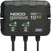 NOCO Genius GENPRO10X2 2-Bank 20A 10A/Bank 12V Onboard Battery Charger and Maintainer