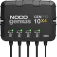 thumbnail image 1 of NOCO Genius GENPRO10X4: 4-Bank 40A (10A/Bank) 12V Onboard Battery Charger and Maintainer, 1 of 7