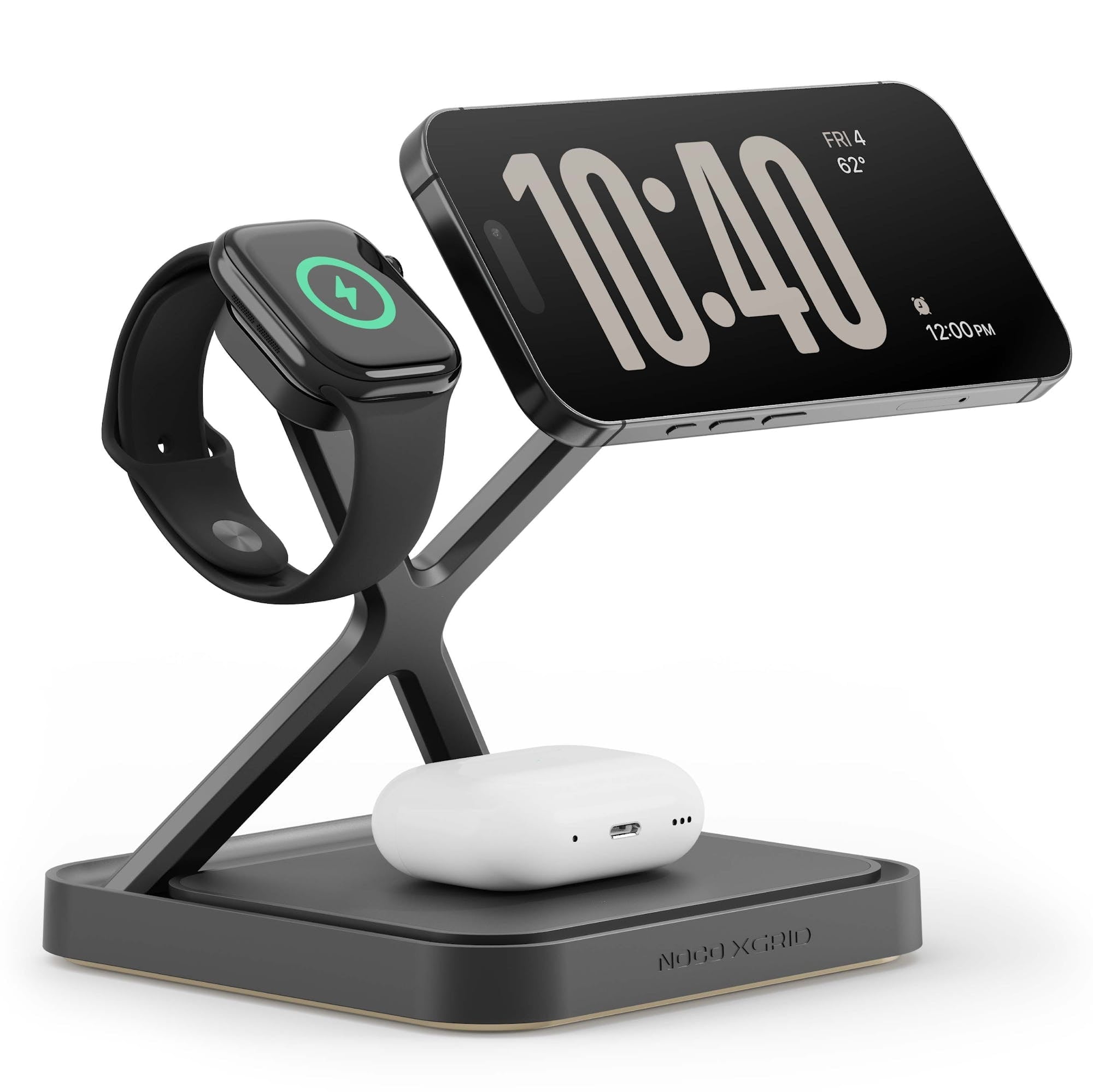 NOCO XGrid XDS3: 3-in-1 Wireless Charging Stand – Charging Station