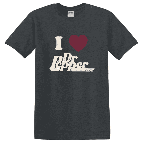 NODB Dr. Pepper Love Day Retro Graphic T-Shirt