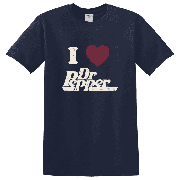 NODB Dr. Pepper Love Day Retro Graphic T-Shirt