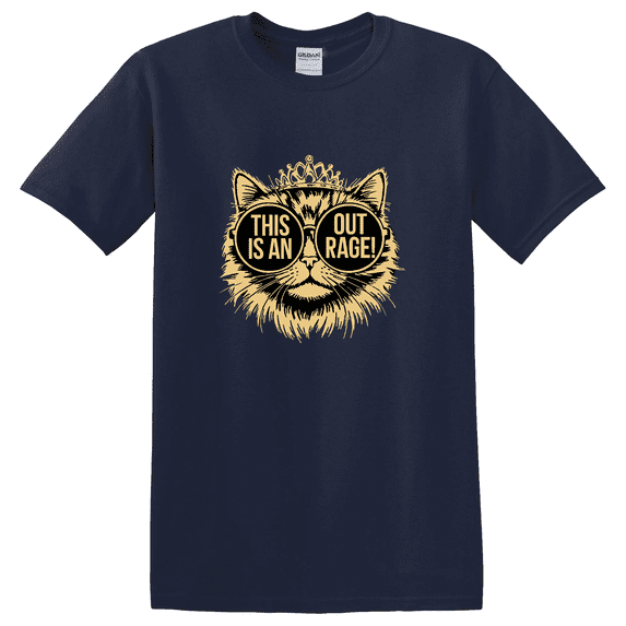 NODB Dungeon Crawler Carl Donut The Cat Graphic T-Shirt