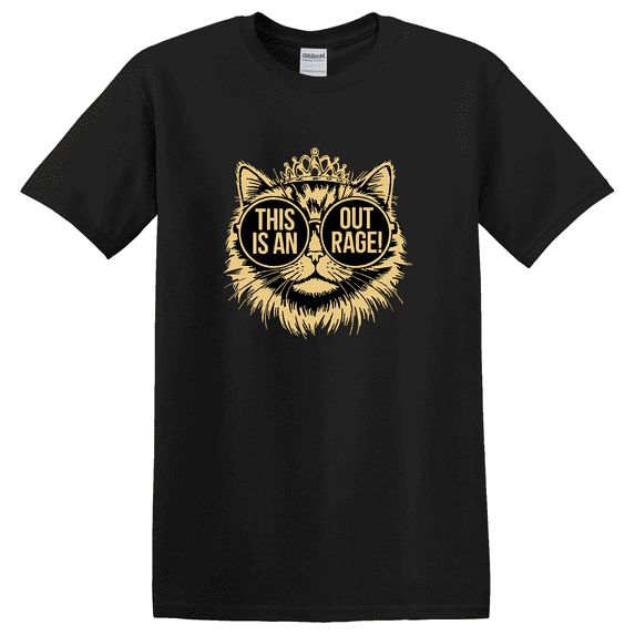 NODB Dungeon Crawler Carl Donut The Cat Graphic T-Shirt