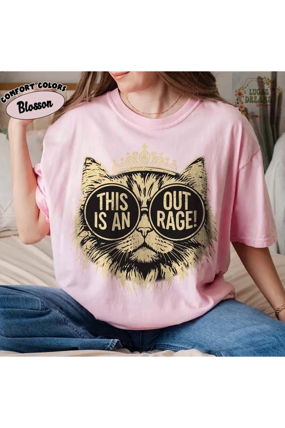 Dungeon Crawler Carl Shirt, Donut The Cat Outrage Tee, Funny Fantasy Gamer Shirt, Princess Donut Gold Design, Book Fandom Gift Tee LIGHT PINK Unisex S-5XL Hot Trending Shirt