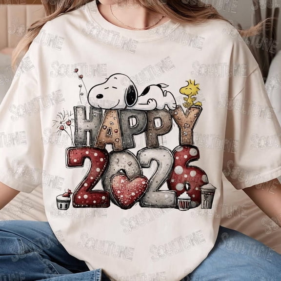 NODB Happy New Year 2026 Shirt WHITE Unisex S-5XL Hot Trending Shirt, Vintage Birthday Gift