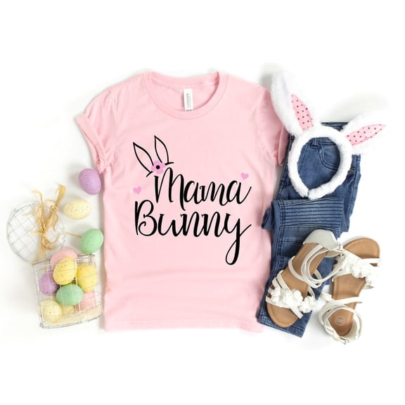NODB Mama Bunny, Mama Bunny Shirt, Mama Bunny Baby Bunny, Pregnancy Shirt, Egg Day Expecting Mom Top, Egg Day Mom Shirt, Mama Bunny T-Shirt, Mama LIGHT PINK Unisex S-5XL Hot Trending Shirt