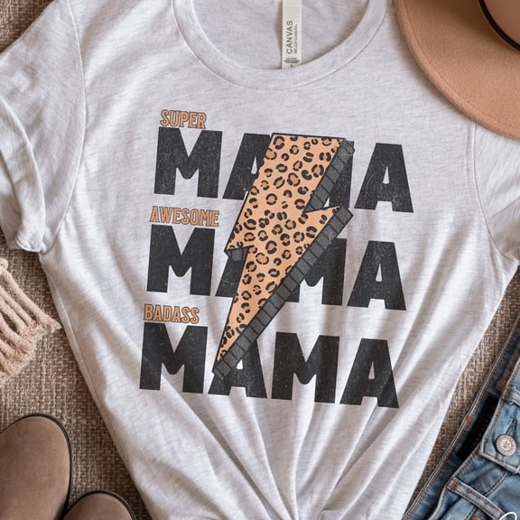 NODB Retro Vintage Mama Shirt, Leo.Pard Mom Shirt, Motherhood Shirt, Cute Mom Shirt, Mothers Day Gift, Mama T-Shirt, Mom Life Shirt, Mama Shirt WHITE Unisex S-5XL Hot Trending Shirt