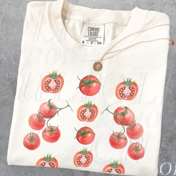 NODB Tomato Vintage Style 90S Tshirt, Retro Y2K Tomato Cute Shirt, Vegetables Lovers Shirts, Food Shirt, Funny Fruit Tee, Foody WHITE Unisex S-5XL Hot Trending Shirt, Vintage Birthday Gift
