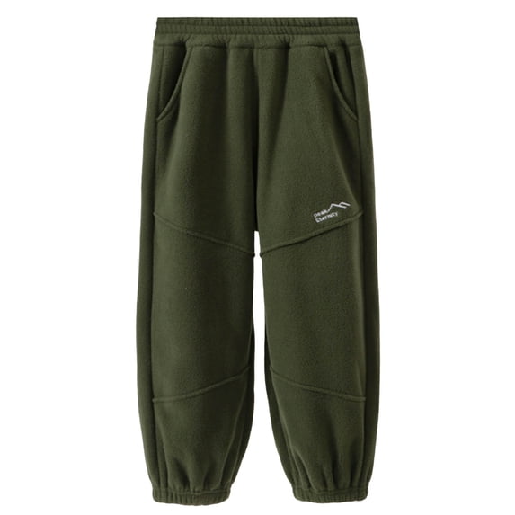 NOEGOEU Boys Sweatpants Kids Fleece Athletic Elastic Waist Casual Joggers Pants for 3-16 Years (AG,9-10 Years)