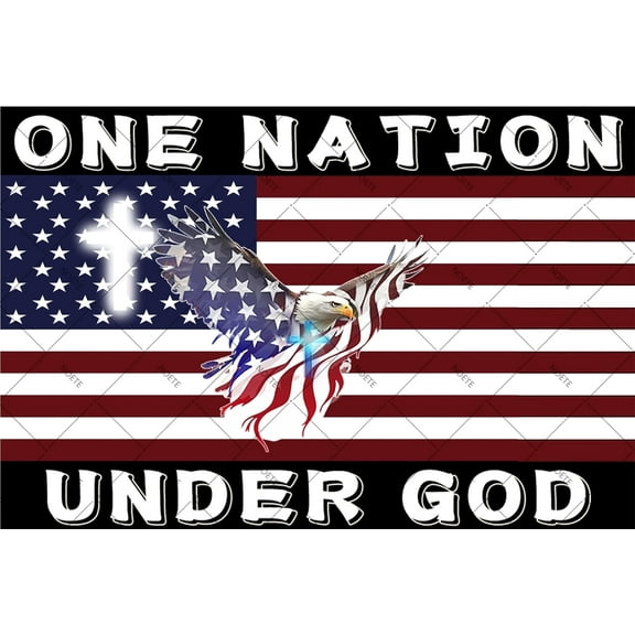 Noete 8x12 inch Metal Tin Sign Patriotic American Flag Decor for Memorial Day, 4th of July, Home, Bar & Living Room - Rustic Wall Art with Durable Finish