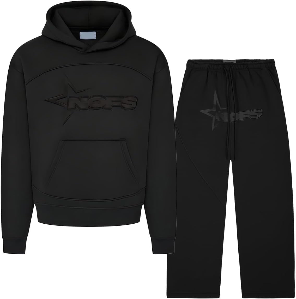 NOFS Jogging Suit for Men and Women, 2-Piece Nef Tracksuit NOFS Jogging Suit for Men and Women, 2-Piece Nef Tracksuit