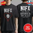 NOFX Concert Muisc At Riot Fest 2024 Chicago IL TShirt