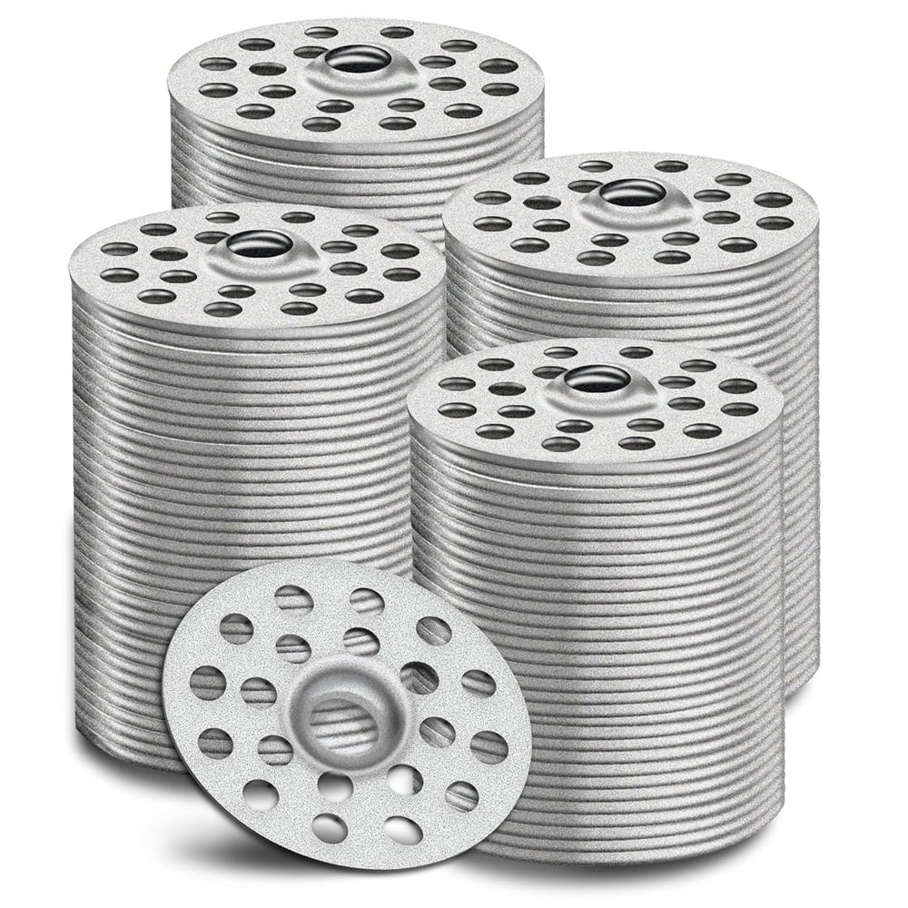 NOGIS 1 Inch Plaster Washers Metal Washers for Screws Profile Washer