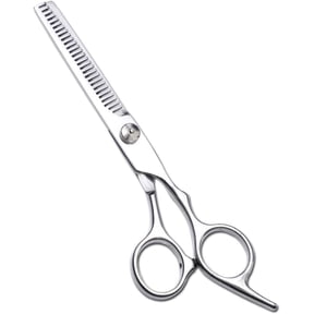 NOGIS Hair Thinning Scissors Haircut Shears Professional Barber Hair Cutting Trimming Razor Edge Teeth Blending Scissor Stainless Steel 6.1 inch for Hairdressing Texturizing, Home Salon