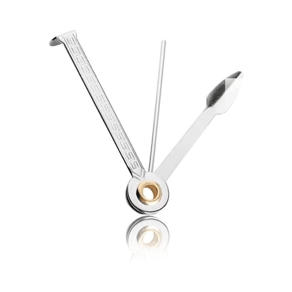 NOGIS 1 Pack Stainless Steel 3 In1 Pipe Tamper Tool Reamer Cleaner Cleaning Tool