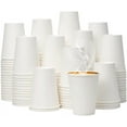 thumbnail image 1 of NOGIS 100 Pack 12 OZ Paper Cups, Disposable Coffee Cups, Paper Coffee Cups 12oz, Hot/Cold Beverage Drinking Cups for Water Juice or Tea, Perfect for Office Party Home Travel, 1 of 7