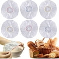 thumbnail image 1 of NOGIS 100 Pieces Fresh Keeping Bags, Elastic Food Storage Covers, Stretchable Sealing PE Bowl Covers with Elastic Edging, for Kitchen, Family Outdoor Picnic, 1 of 7
