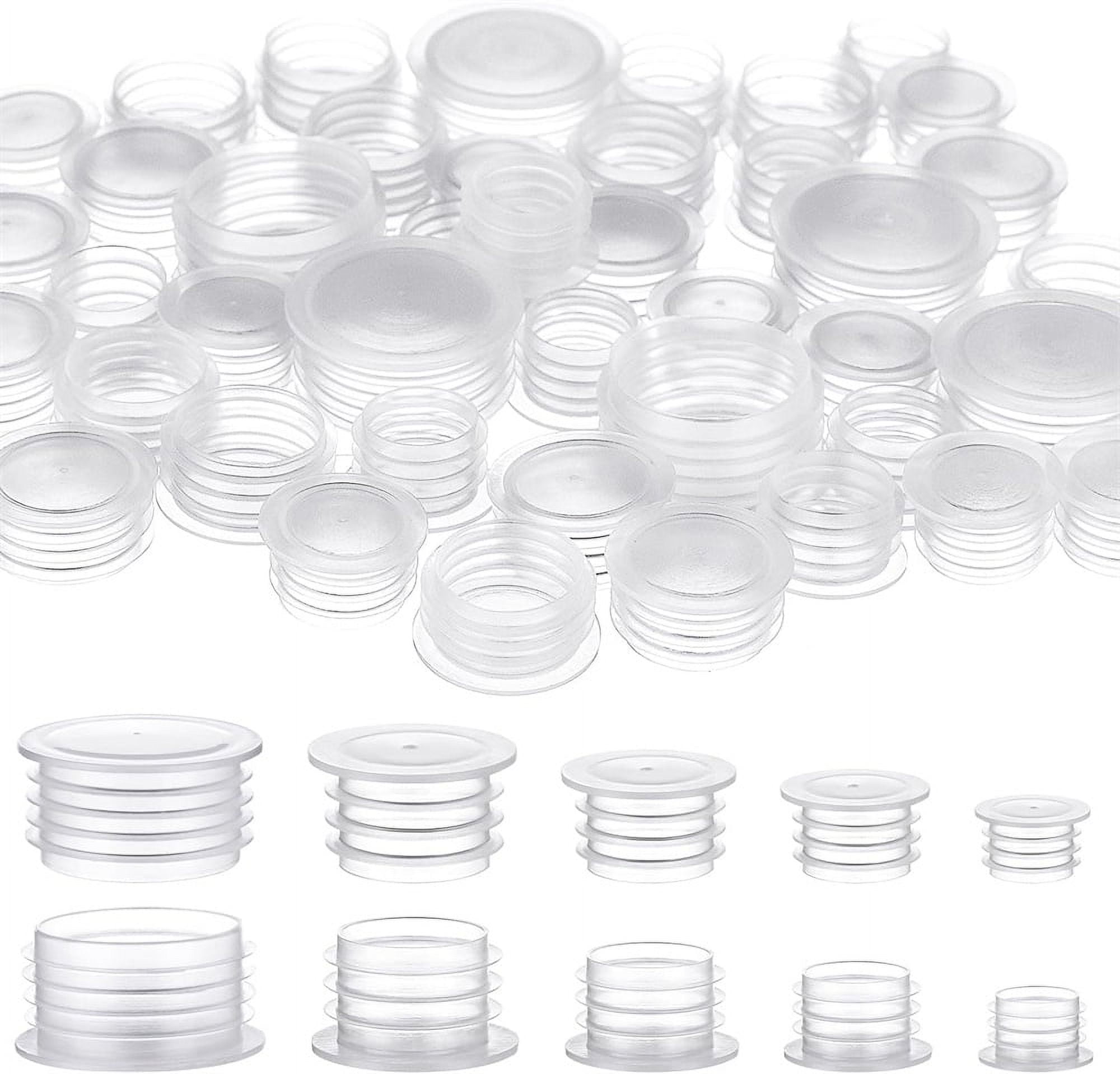 NOGIS 100 Pieces Salt and Pepper Shaker Stoppers 1/2 to 57/64 Inch