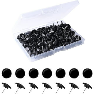 Giant Push Pins 100-Pack Large Thumbtacks Used For Cork Board Bulletin  Board With Plastic Case