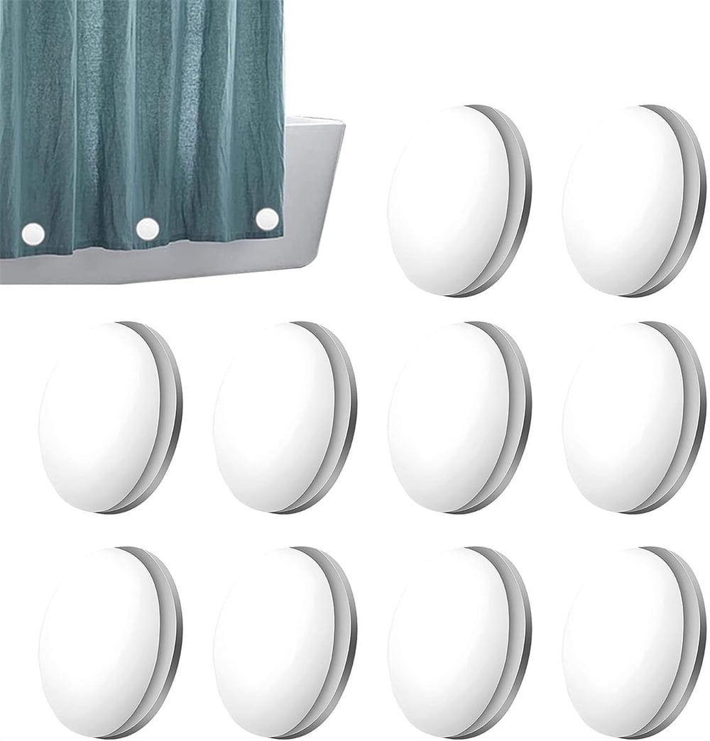 NOGIS 10Pcs Curtain Weights Waterproof Shower Curtain