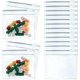 thumbnail image 1 of NOGIS 10Pcs Pill Pouch Bags Zippered Pill Pouch Set Reusable Clear Medicine Organizer Self Sealing Travel Plastic Pill Bags with Slide Lock Pill Baggies for Pills Small Items Storage(White), 1 of 7