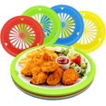 thumbnail image 1 of NOGIS 12 Pack Paper Plate Holders with Snap-in Grooves 10.4 inch Plastic Paper Plate Holders Reusable Mix-Color Heavy Duty Supports for Picnic Party Dinner (Multicolors), 1 of 7