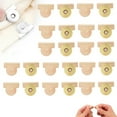 thumbnail image 1 of NOGIS 12 Pair Snap Buttons Metal Seamless Magnetic Buckle Clasp, No-Sewing Clip Closures, Magnetic Purse Closure, Suitable for Bags, Clothing, Crafts, DIY Accessories (Gold), 1 of 7